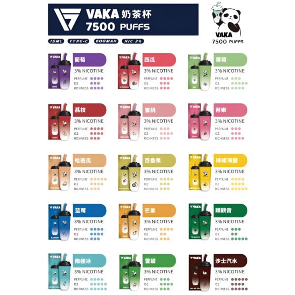 VAKA奶茶杯
