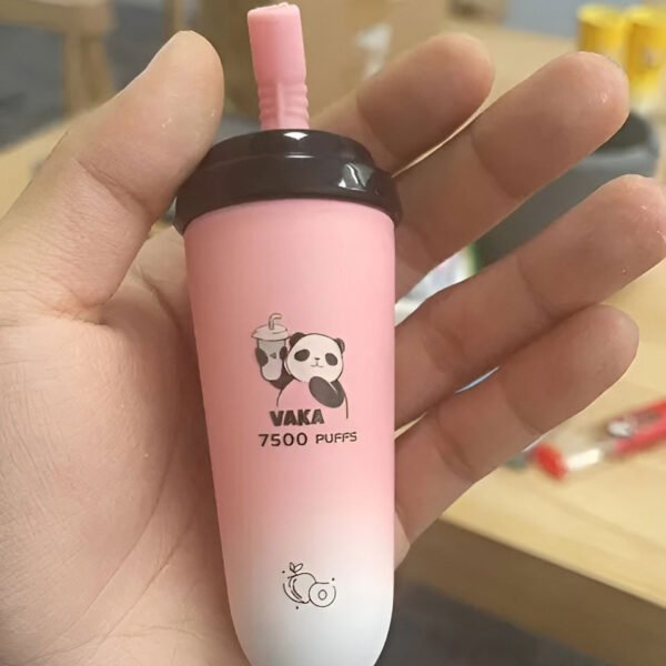 VAKA奶茶杯 7500 PUFFS 可充電拋棄式電子煙 711到付