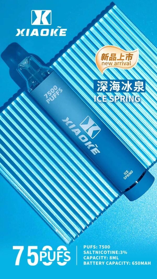 XIAOKE 7500 PUFFS 梟客棄式抛電子煙 一次性霧化桿推薦·
