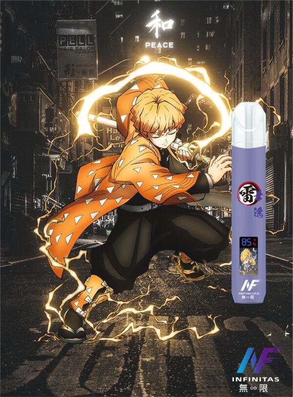 鬼滅之刃主機 🔥 INF無限主機 鬼滅之刃聯名電子煙桿|一代通用霧化桿推薦