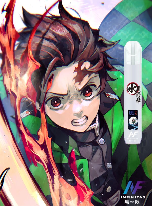 鬼滅之刃發光主機 🔥 INF無限主機 鬼滅之刃聯名電子煙桿|一代通用霧化桿推薦