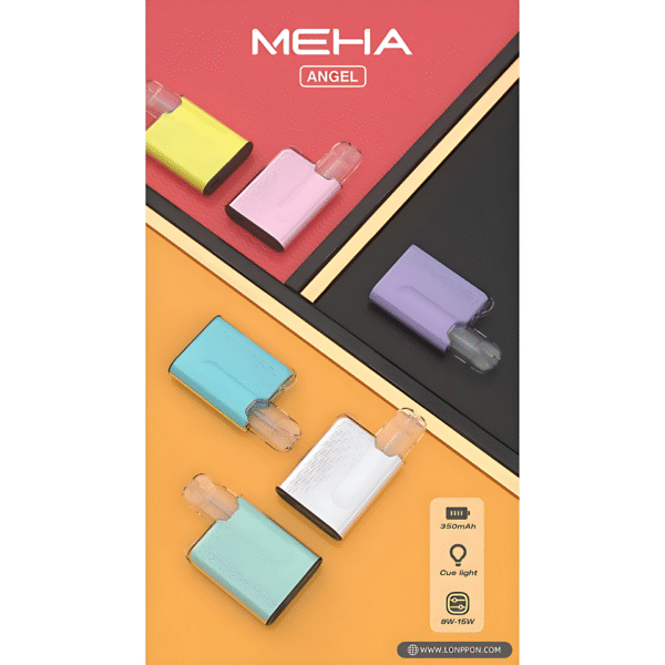 Meha Angel 方形主機 魅嗨五代煙桿推薦 通配Relx四五六代煙彈