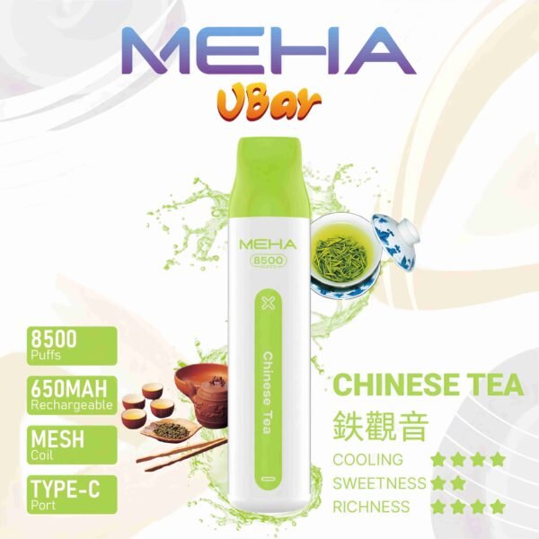 Meha Vbar 8500 Puffs 拋棄式電子煙 台灣一次性電子煙推薦 現貨